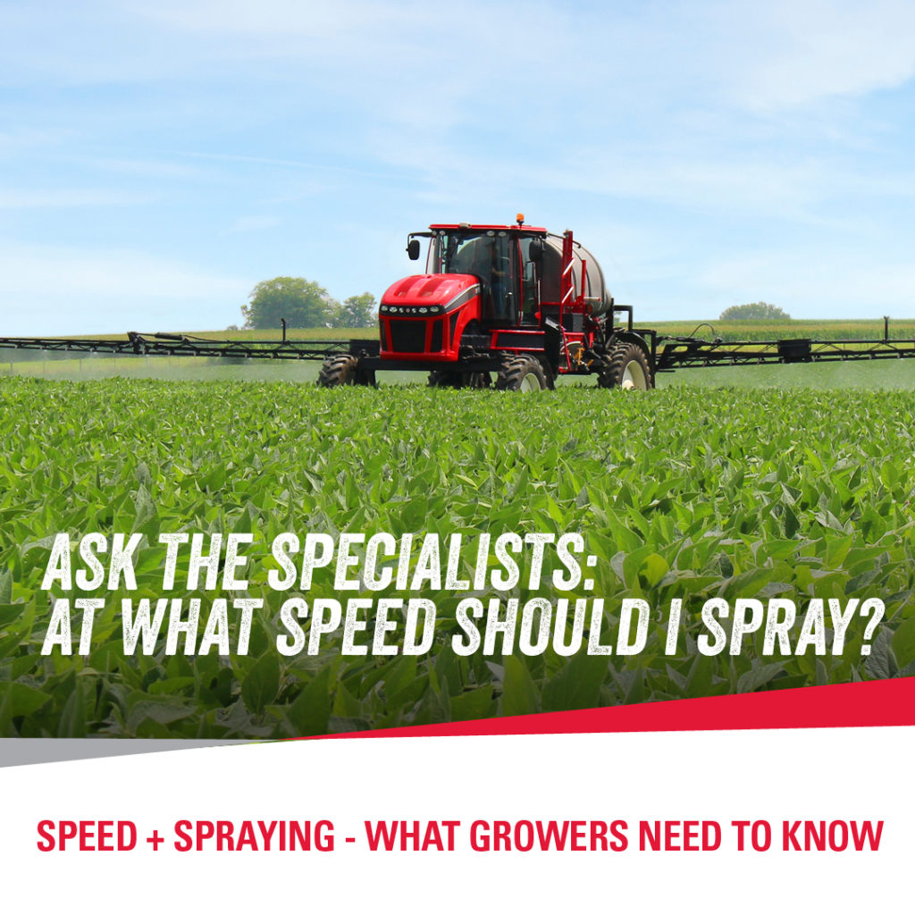 Apache Sprayers Spray Speed